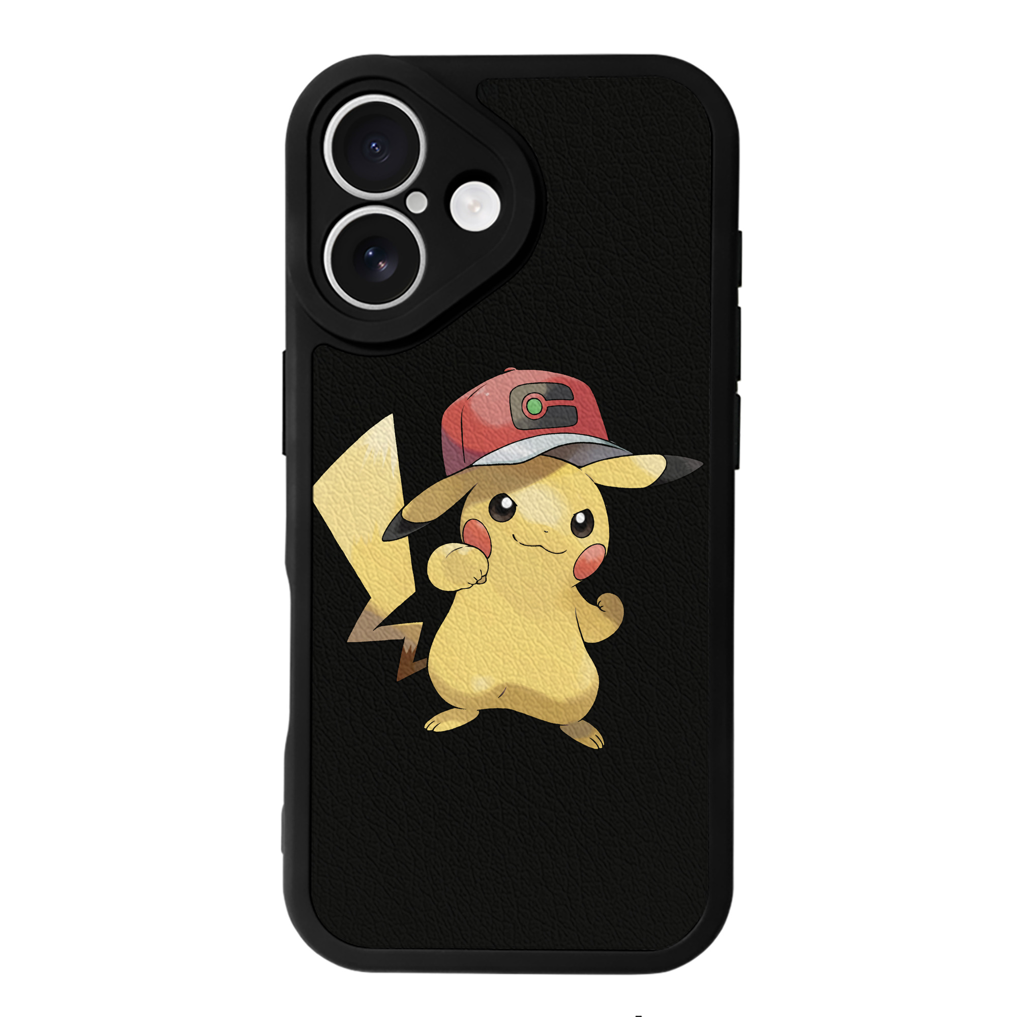 （画像用） ポケットモンスター Pokémon 【iPhone 16シリーズ対応】シリコンスマホケース（レザー調） 材質：シリコン